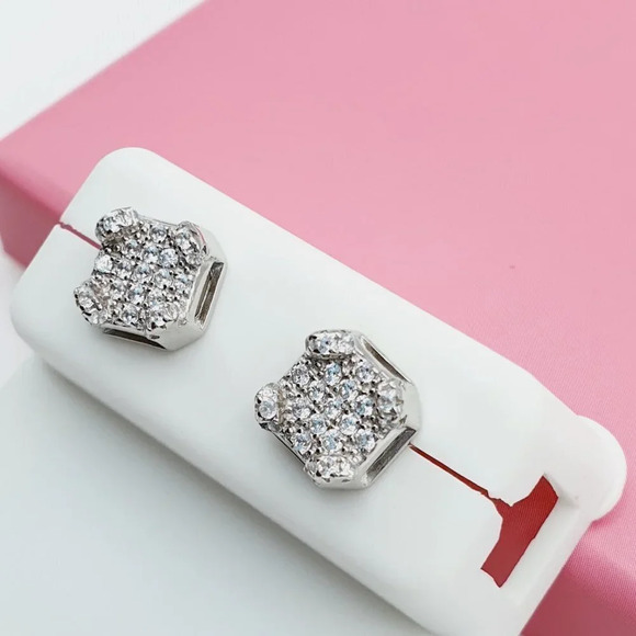 "925 Sterling Silver Cubic Zirconia Earrings, U19254570 - Picture 11 of 11